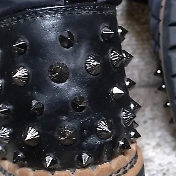 Sam Edelman Women's Studded Combat Fashion Boots - Sz 8 NWOB - Picture 11 of 13